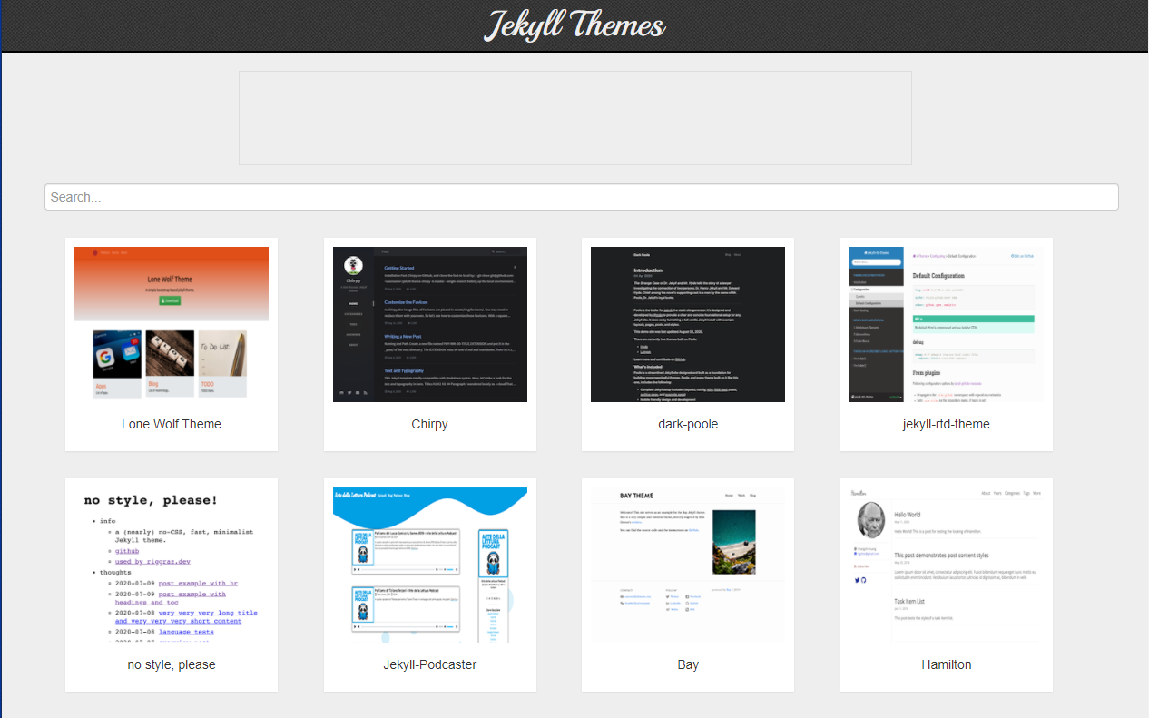 jekyll theme page(3)
