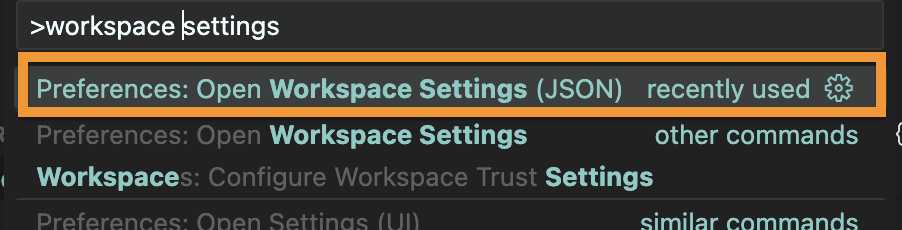 settings.json